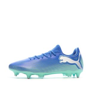 Chaussures de Foot Bleues Homme Puma Future 7 Play MxSG vue 0