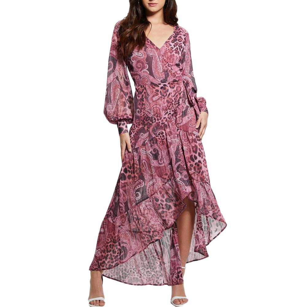 Guess Nuovo Bahia Women's Pink Pattern Dress affordable