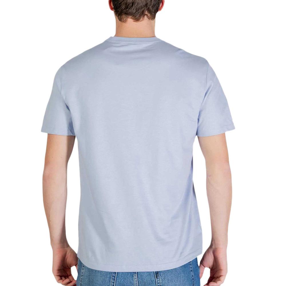 T-Shirt Blau Herren Calvin Klein Jeans 30s Micro Ansicht 2