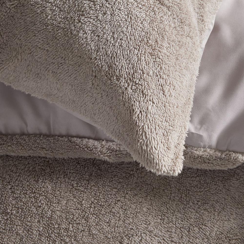 Today Beige Fleece Bed Linen 240x220 Photo of the Espace des Marques %store% store - view of %key%