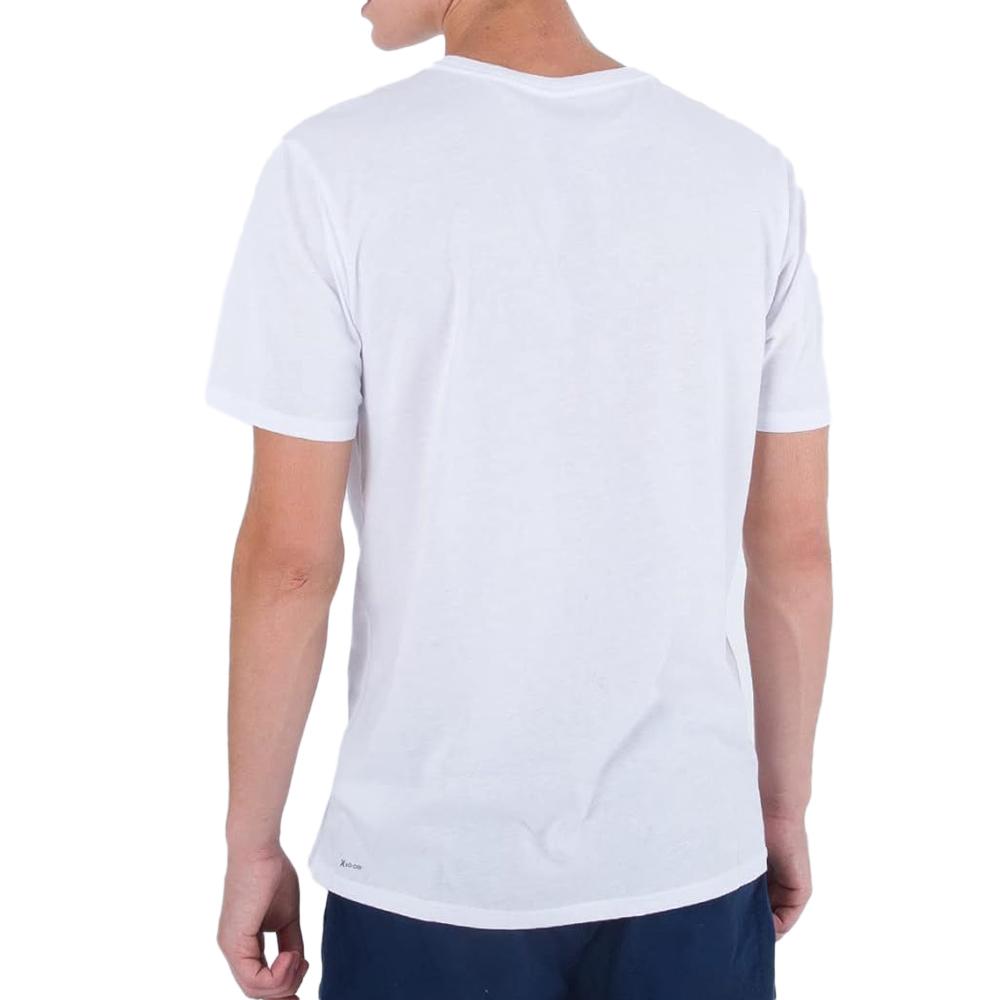 T-Shirt Weiß Mann Hurley H20 Dri Authentic Ansicht 2