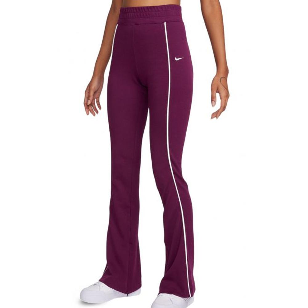 Damen Nike Slit Hem Jogginghose Violett günstig