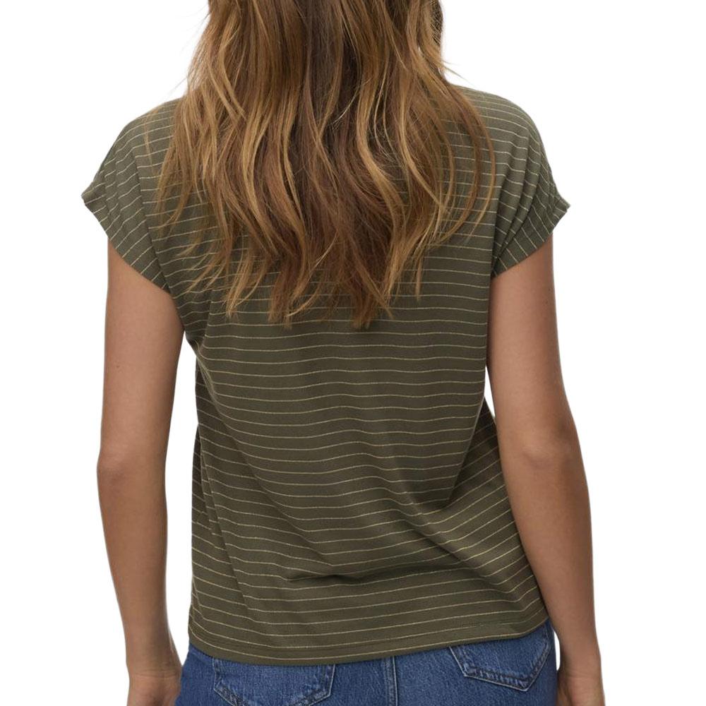 Camiseta caqui para mujer de Vero Moda Balola ver 2