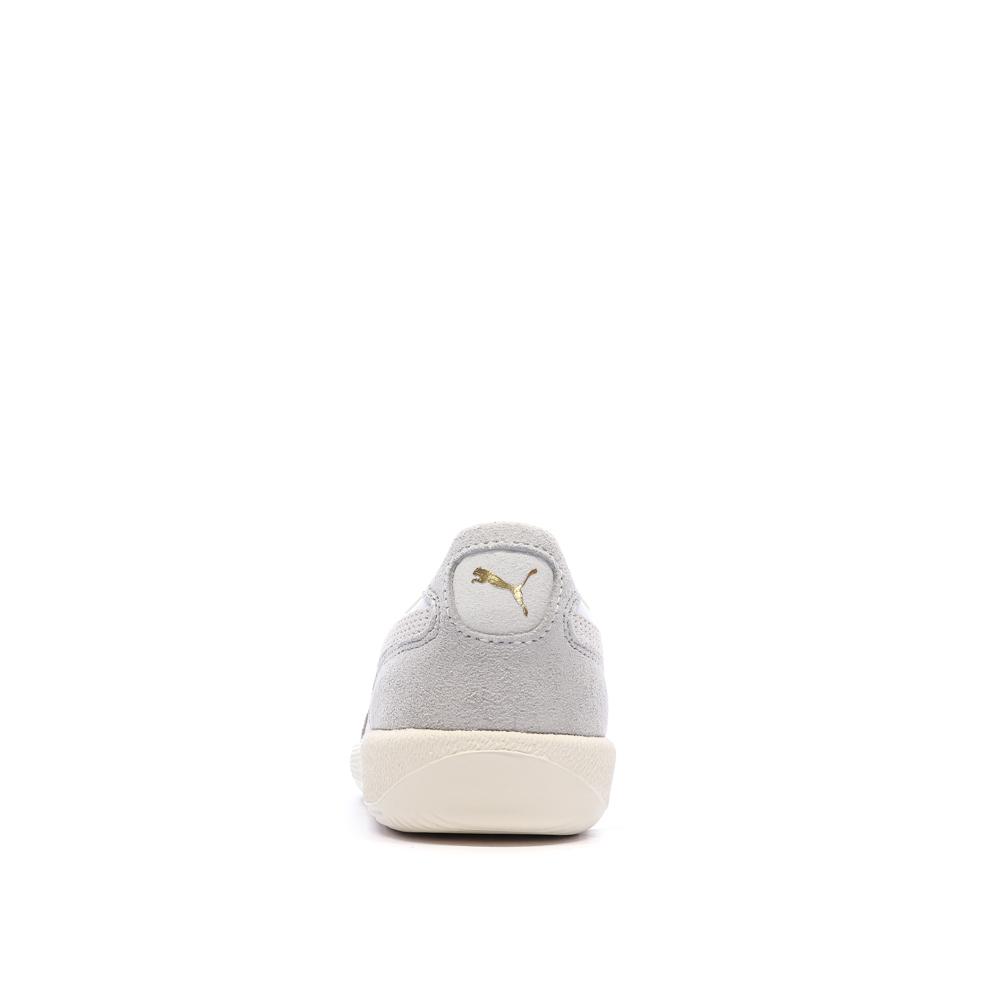 Weiß/graue Puma Palermo Moda Vintage Sneaker für Mädchen Ansicht 3