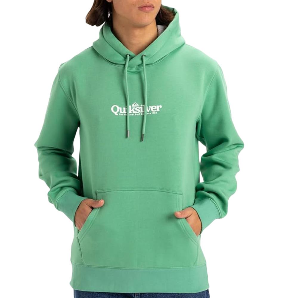 Herren Quiksilver Fineline Kapuzenpullover Grün günstig