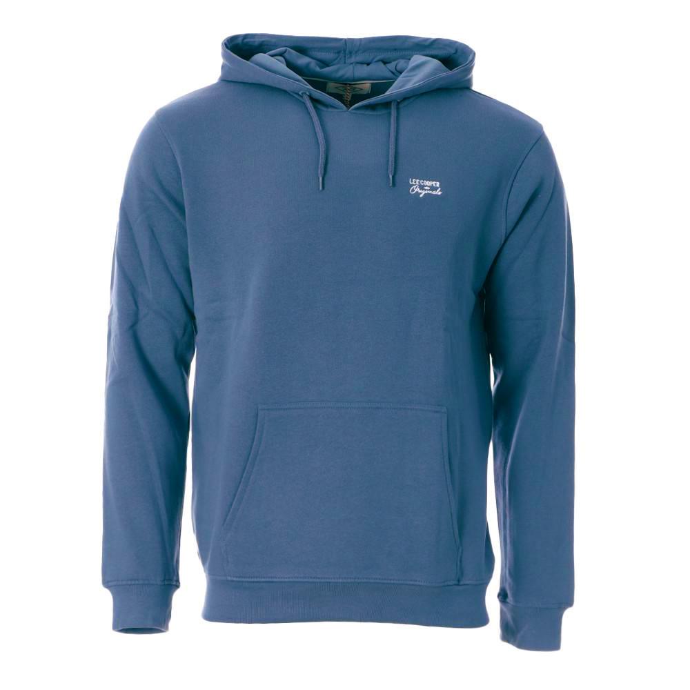 Sweat Bleu Homme Lee Cooper Odalo pas cher