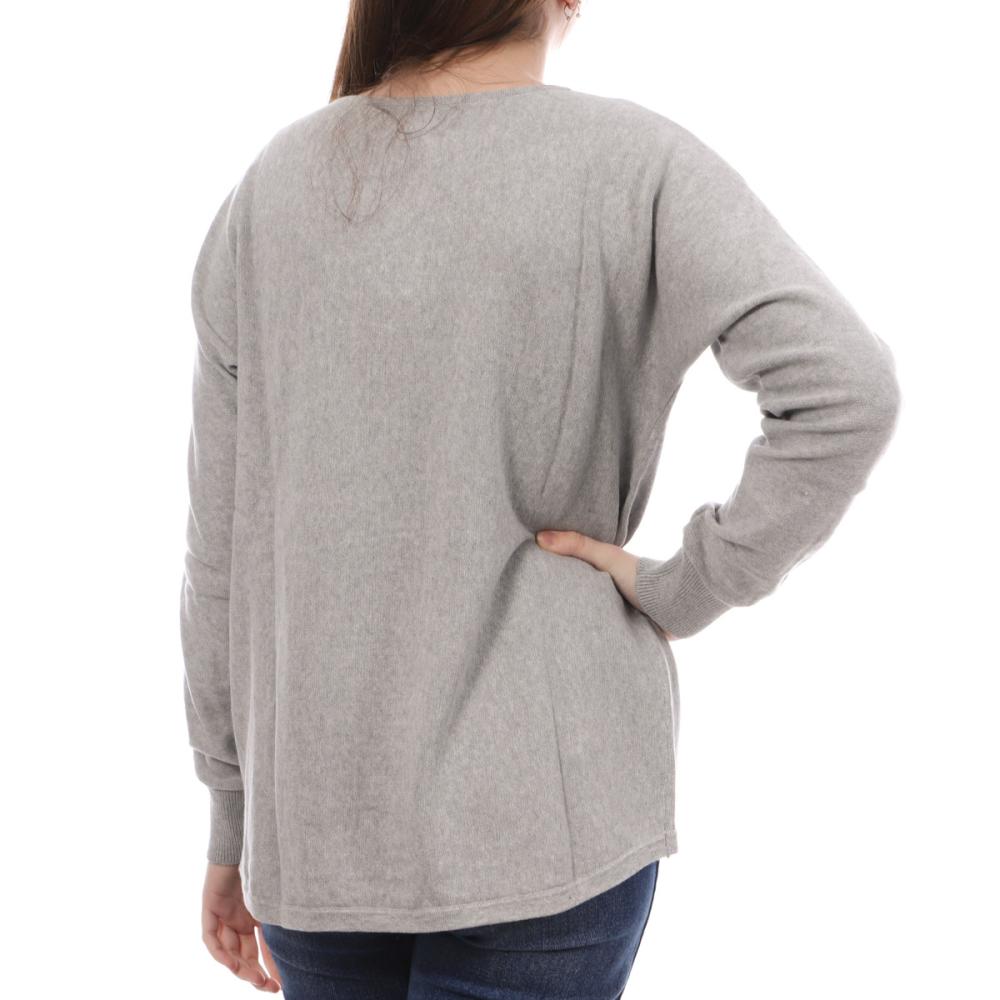 Pullover Grau Damen Lee Cooper Oeloa Ansicht 2