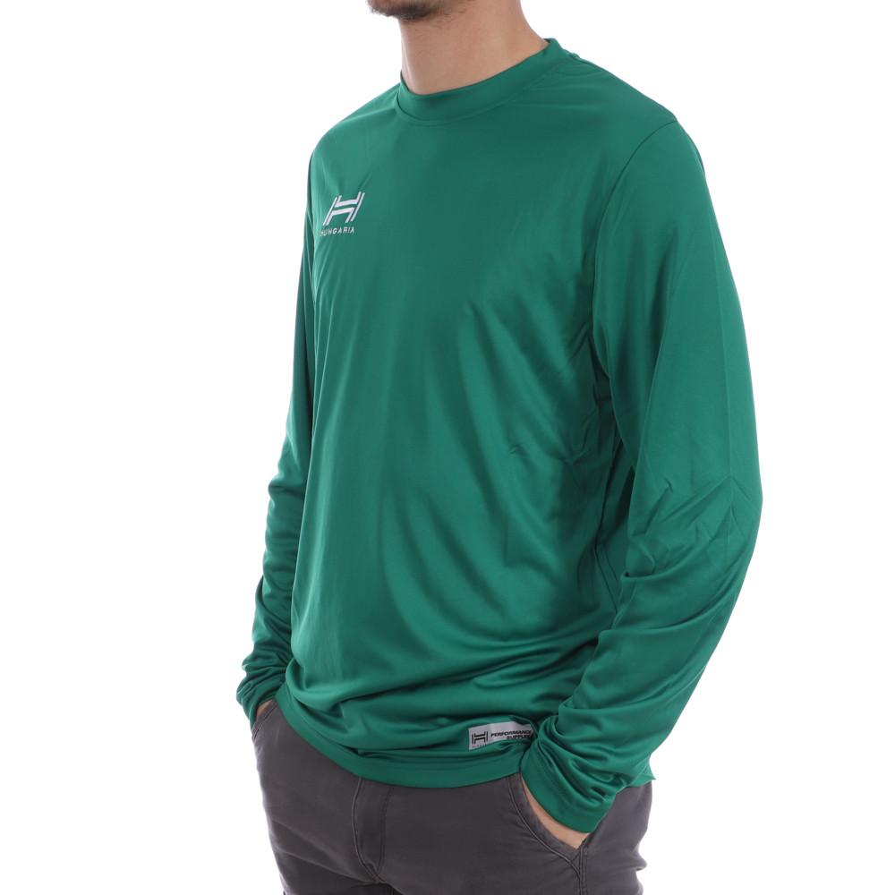 Maillot Manches longues Vert Foncé Homme Hungaria Shirt Premium pas cher