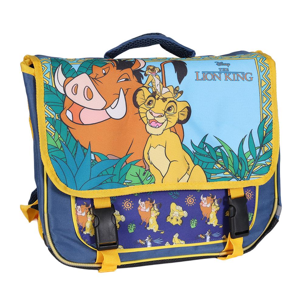 Mochila azul/amarilla para niño/niña «El rey león» barato