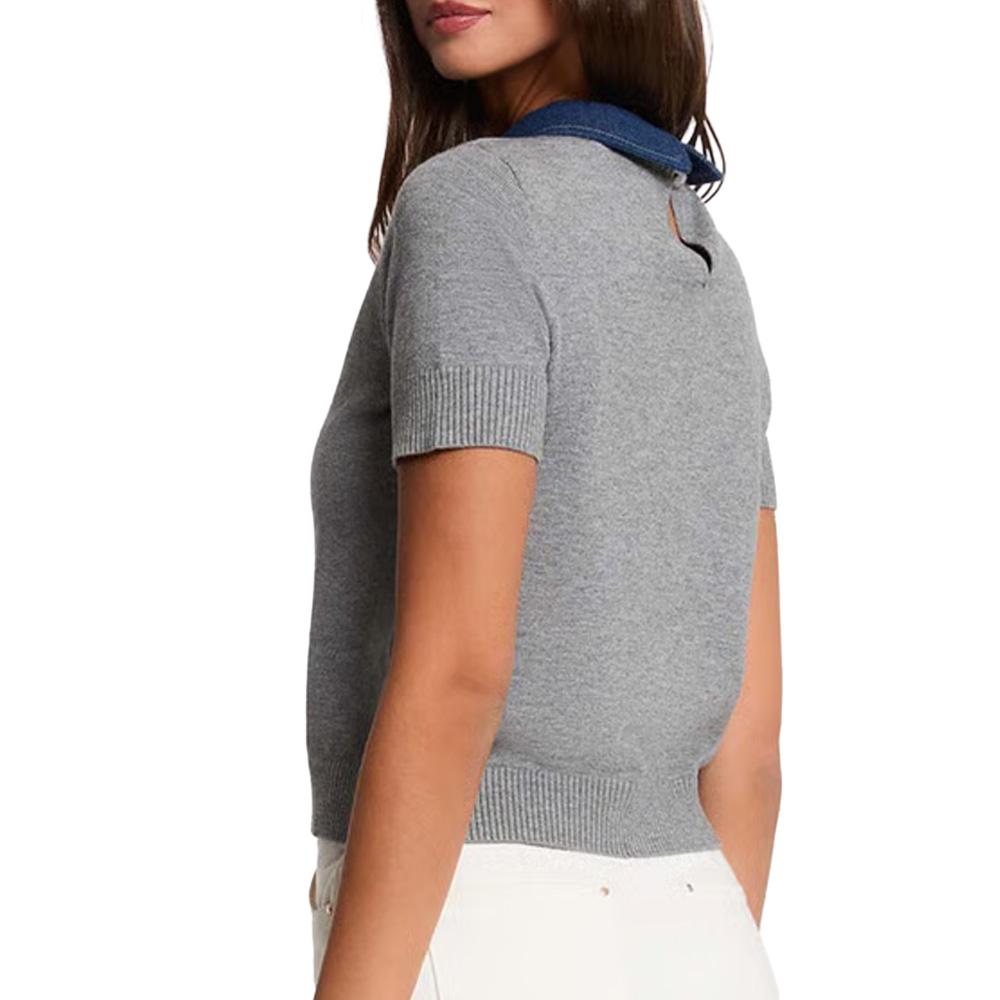 Polo gris para mujer Morgan MJANO ver 2