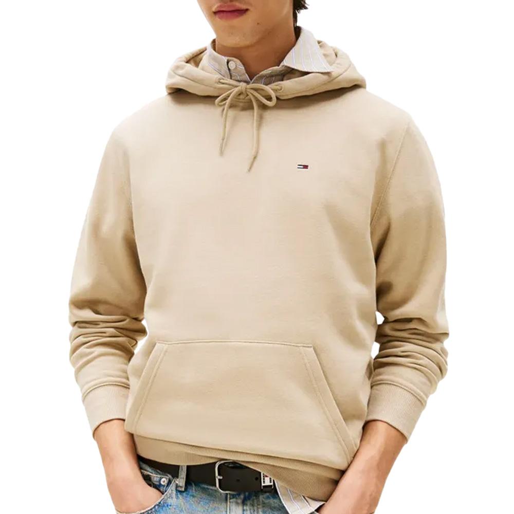 Sweat Beige Homme Tommy Hilfiger Tjm Reg S Flags pas cher