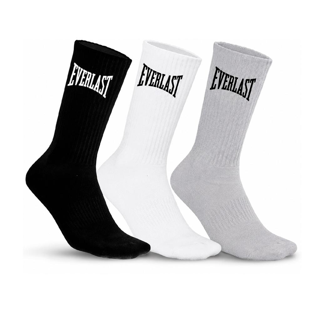 6er-Pack schwarze/graue/weiße Herrensocken von Everlast EL063 günstig