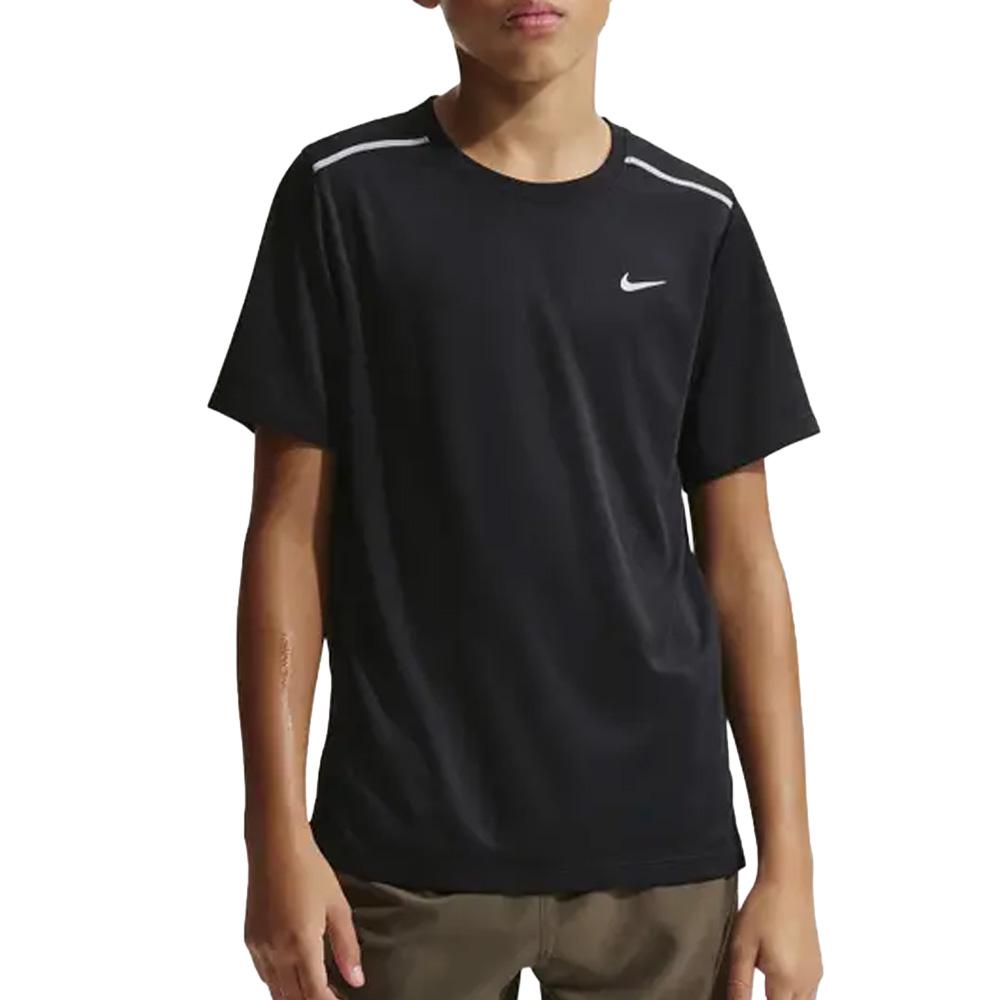 Schwarzes Nike Running-T-Shirt für Jungen günstig