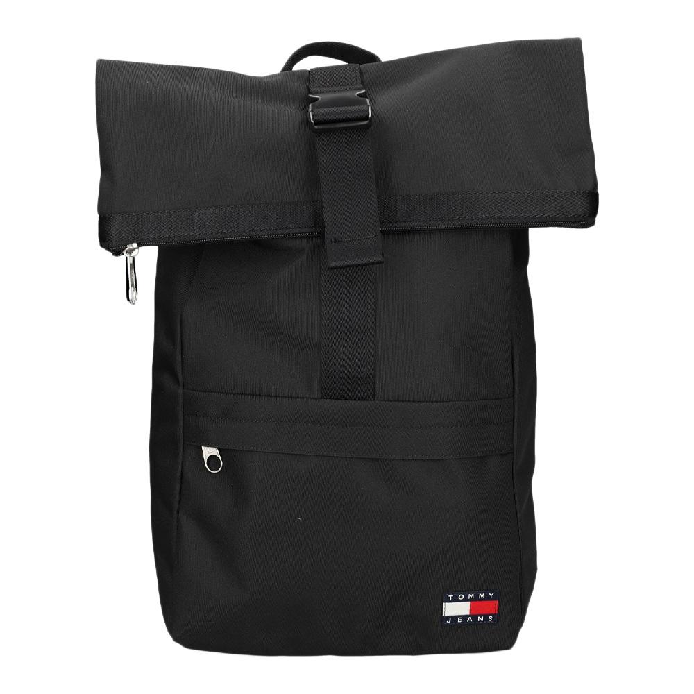 Rucksack Schwarz Herren Tommy Hilfiger Rollto günstig