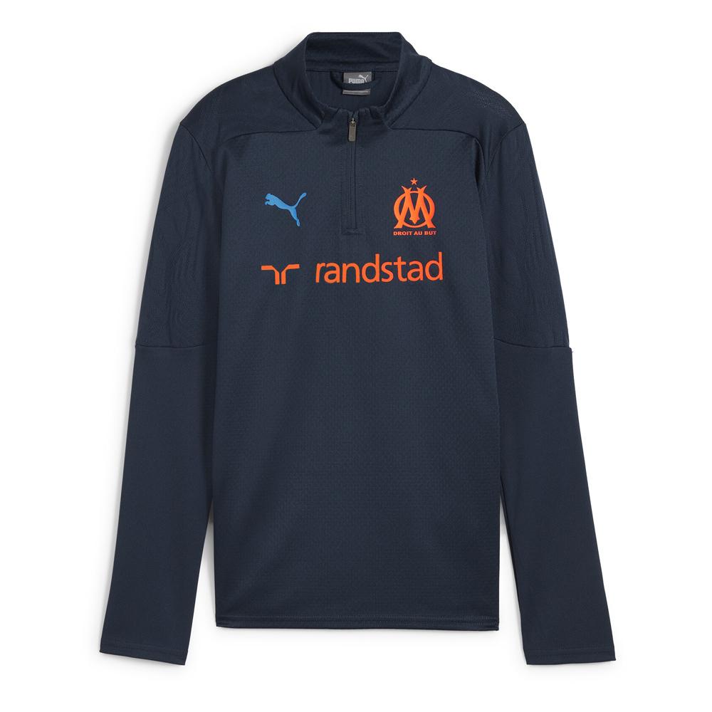 OM Sweat 1/4 Zip Training Navy Junior Puma 2024/2025 affordable