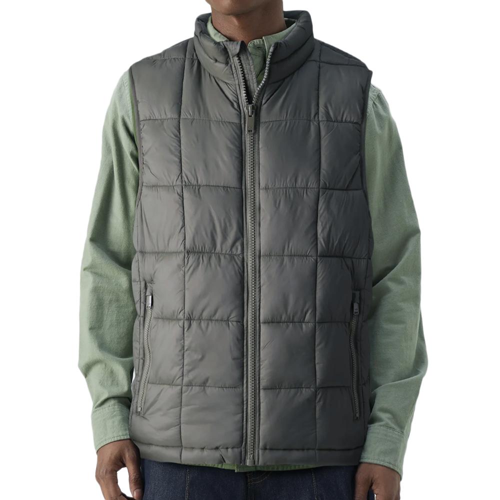 Dockers Abrigo acolchado sin mangas Giii Gris, Hombre barato