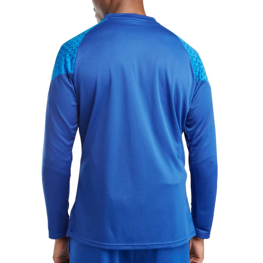 OM Sweat 1/4 zip Blue Man Puma 2023/2024 Photo of the Espace des Marques %store% store - view of %key%