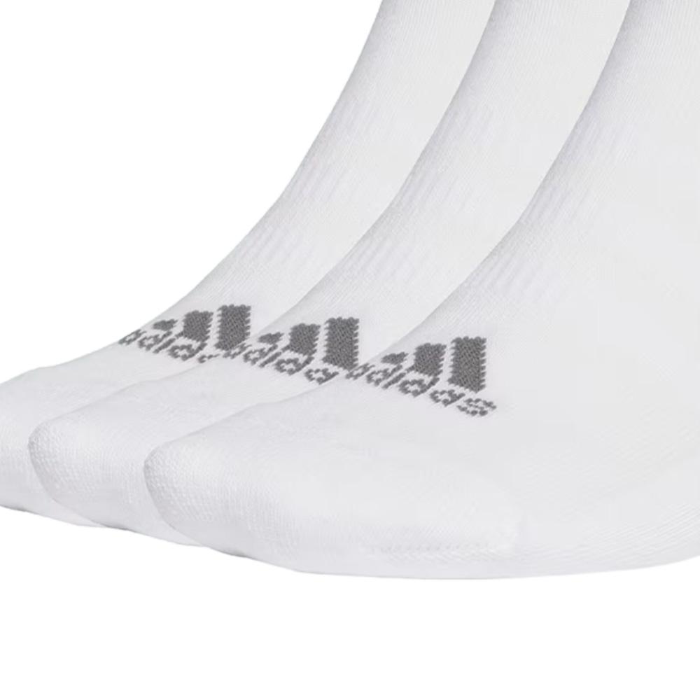 3er-Pack weiße Herrensocken von Adidas Cushion Ansicht 2