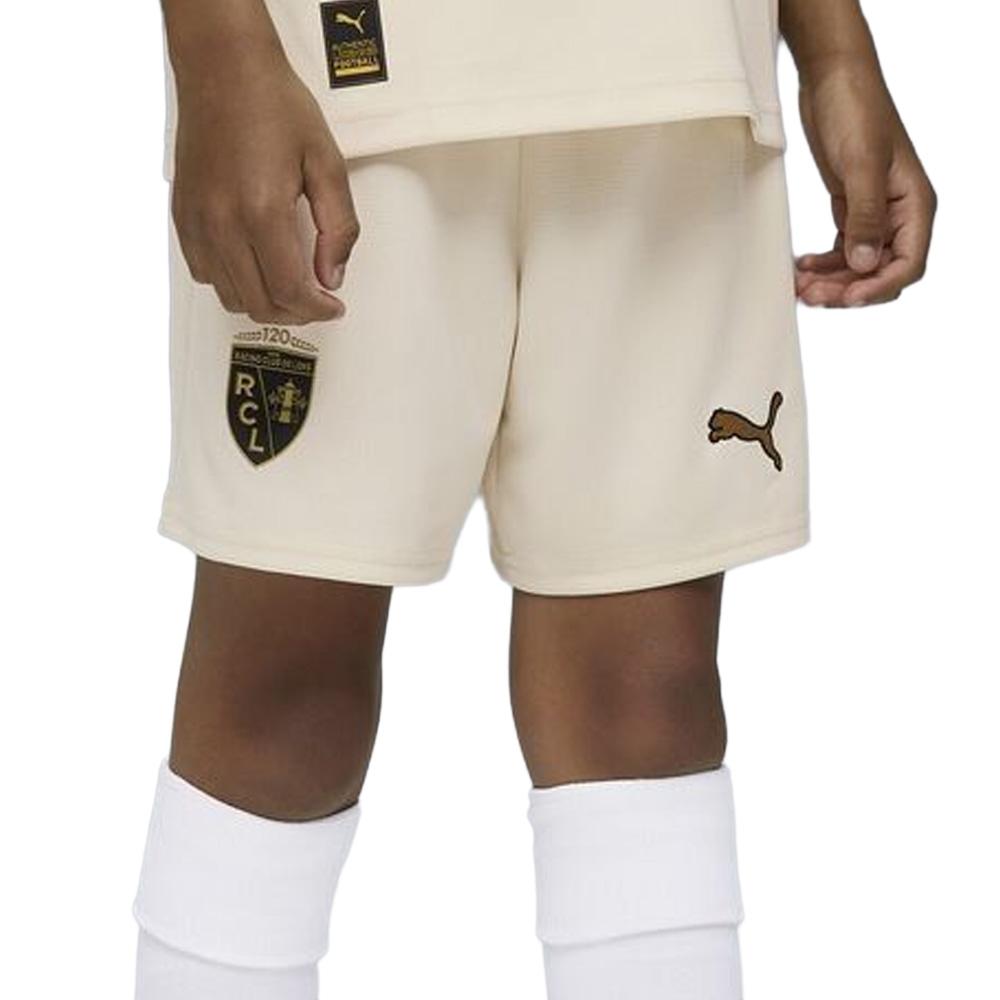 Puma Pantalón corto beige para hombre del Stade de Reims ver 2