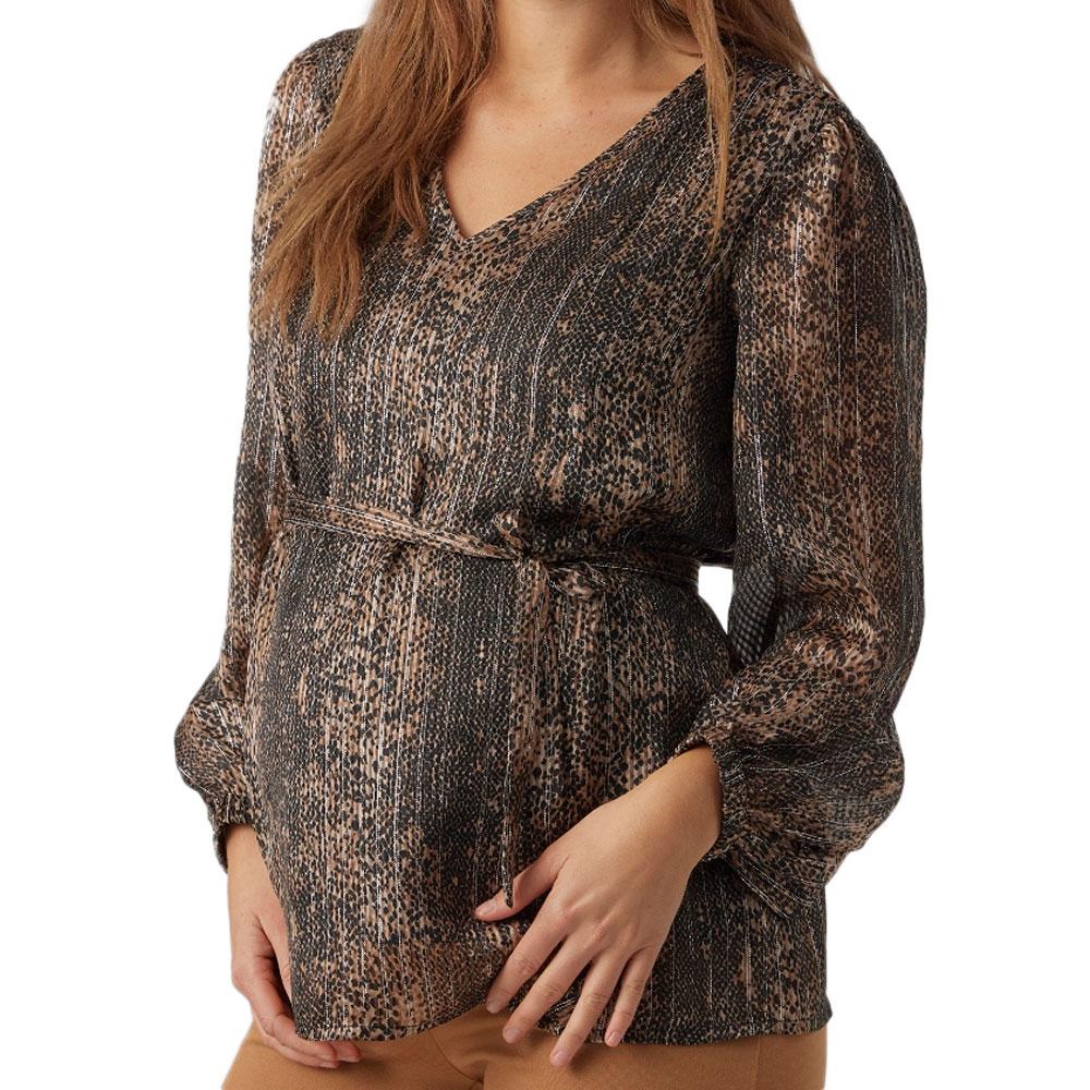 Schwangerschaftsbluse Schwarz/Braun Frau Vero Moda Maternity 20018589 günstig
