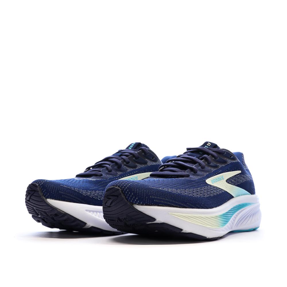 Chaussures de Running Bleu Femme Brooks Ghost 17 vue 6