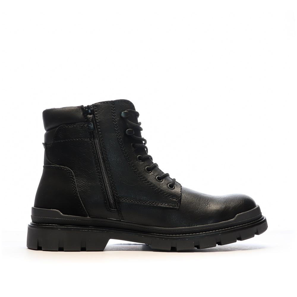 Boots Schwarz Mann Relife Vifrone Ansicht 2