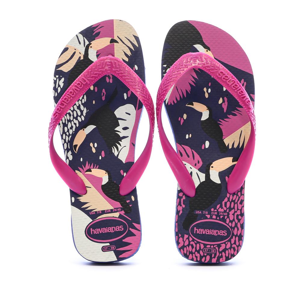 Havaianas Tropical Vibes Flip-Flops für Damen in Marineblau Ansicht 3