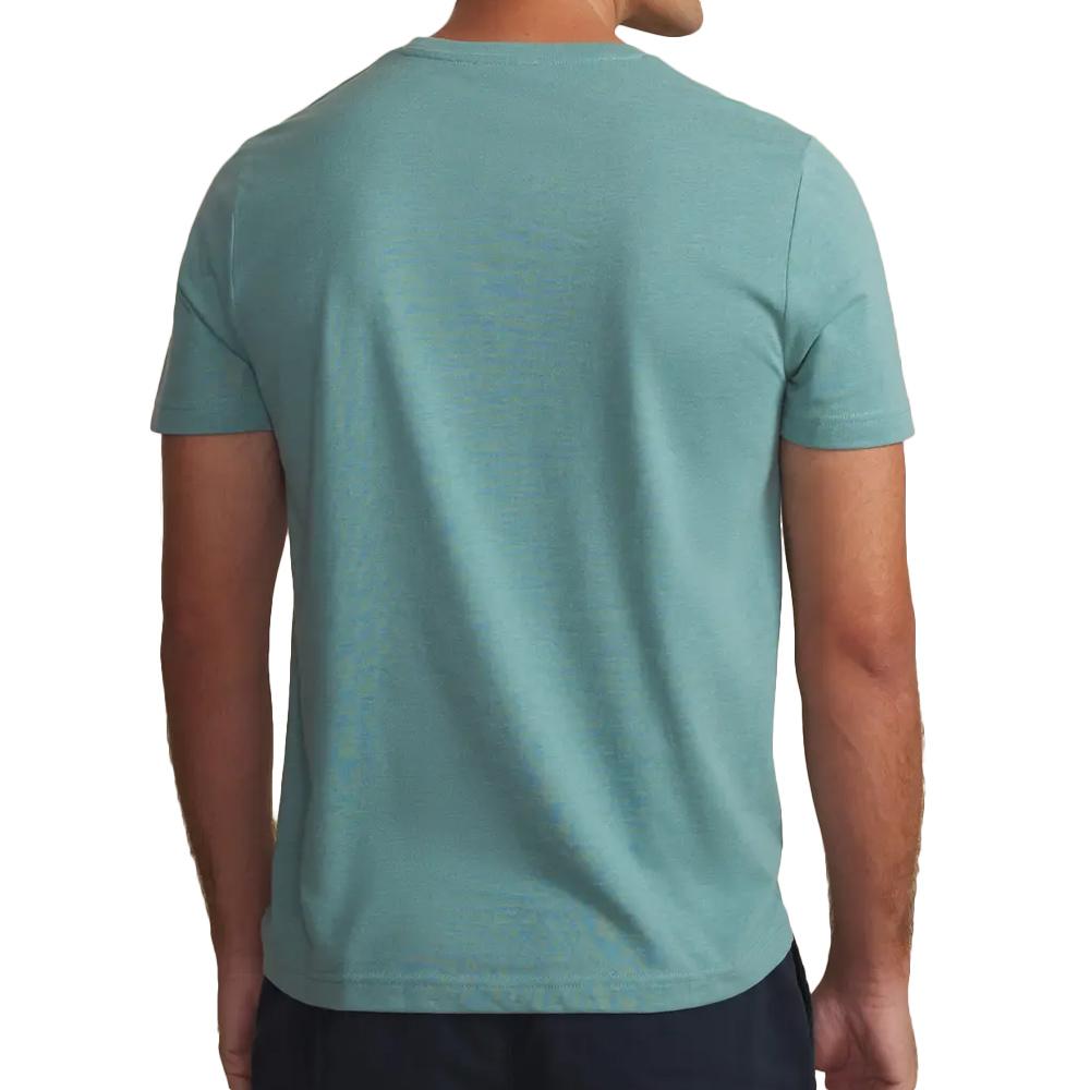 T-shirt Vert Homme TBS Pierre vue 2