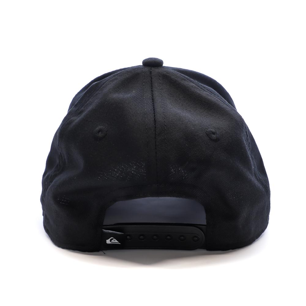 Schwarze Herren-Kappe Quiksilver Decades Hdwr Ansicht 3