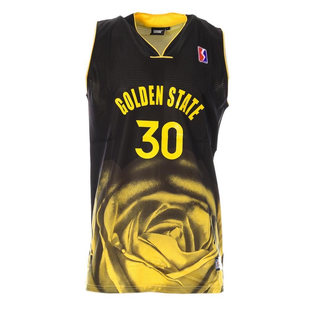 Maillot de basketball Noir Homme Sport Zone Golden State pas cher