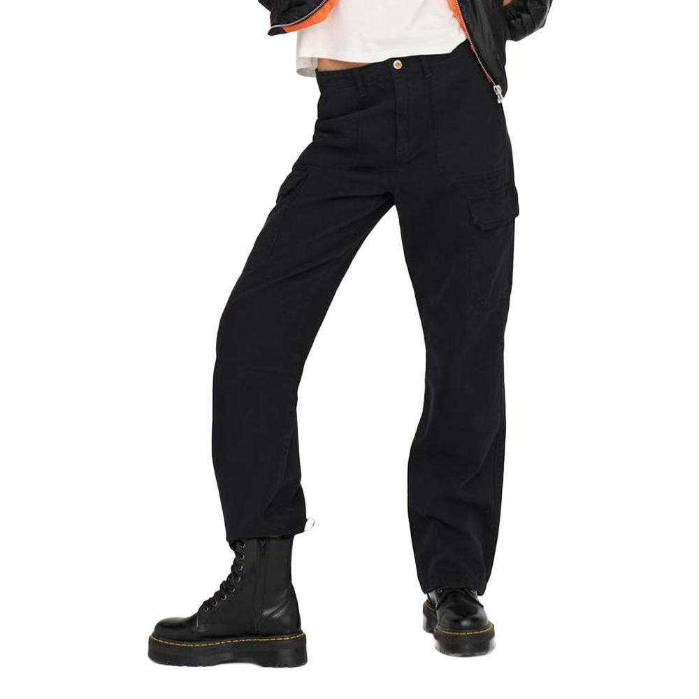 Pantalon fluide Noir Femme Only Onlmalfy pas cher
