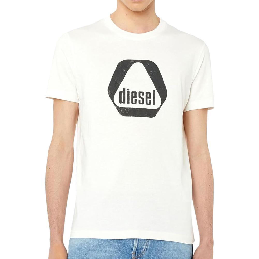 T-shirt Blanc Homme Diesel Diegor81E pas cher