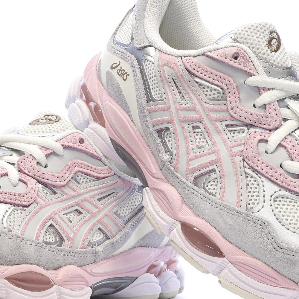 Zapatillas blancas/rosa para hombre Asics Gel-nyc ver 7