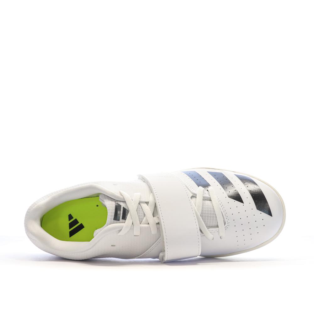 Adidas Jumpstar Men's White Track & Field Shoes Photo of the Espace des Marques %store% store - view of %key%