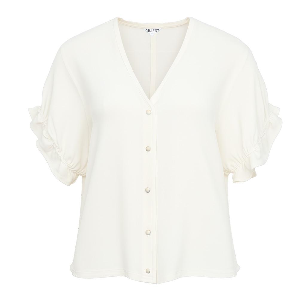 Blouse fluide blanche femme Vero Moda Frame vue 3