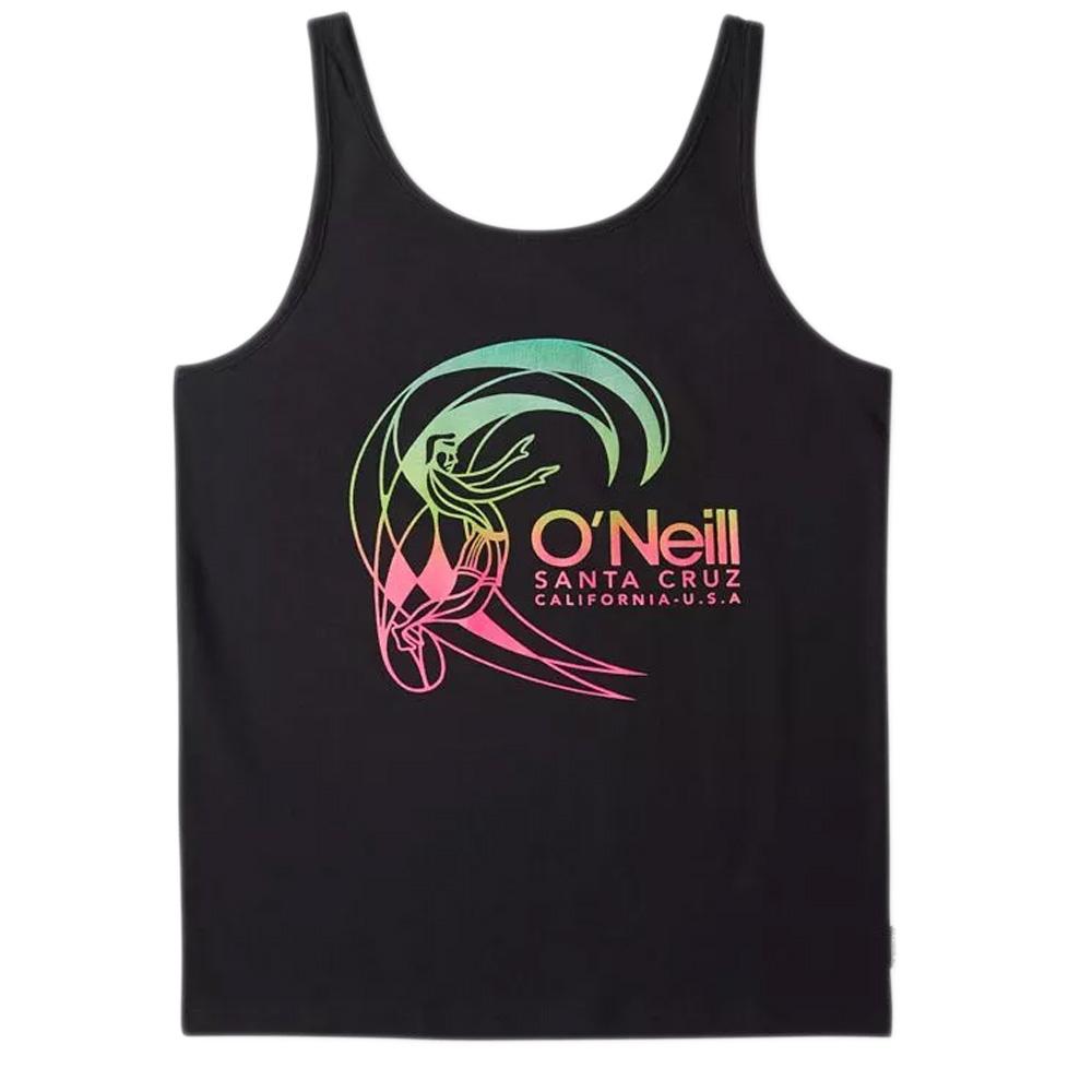 Camiseta de tirantes negra de niña O'Neill Circle barato