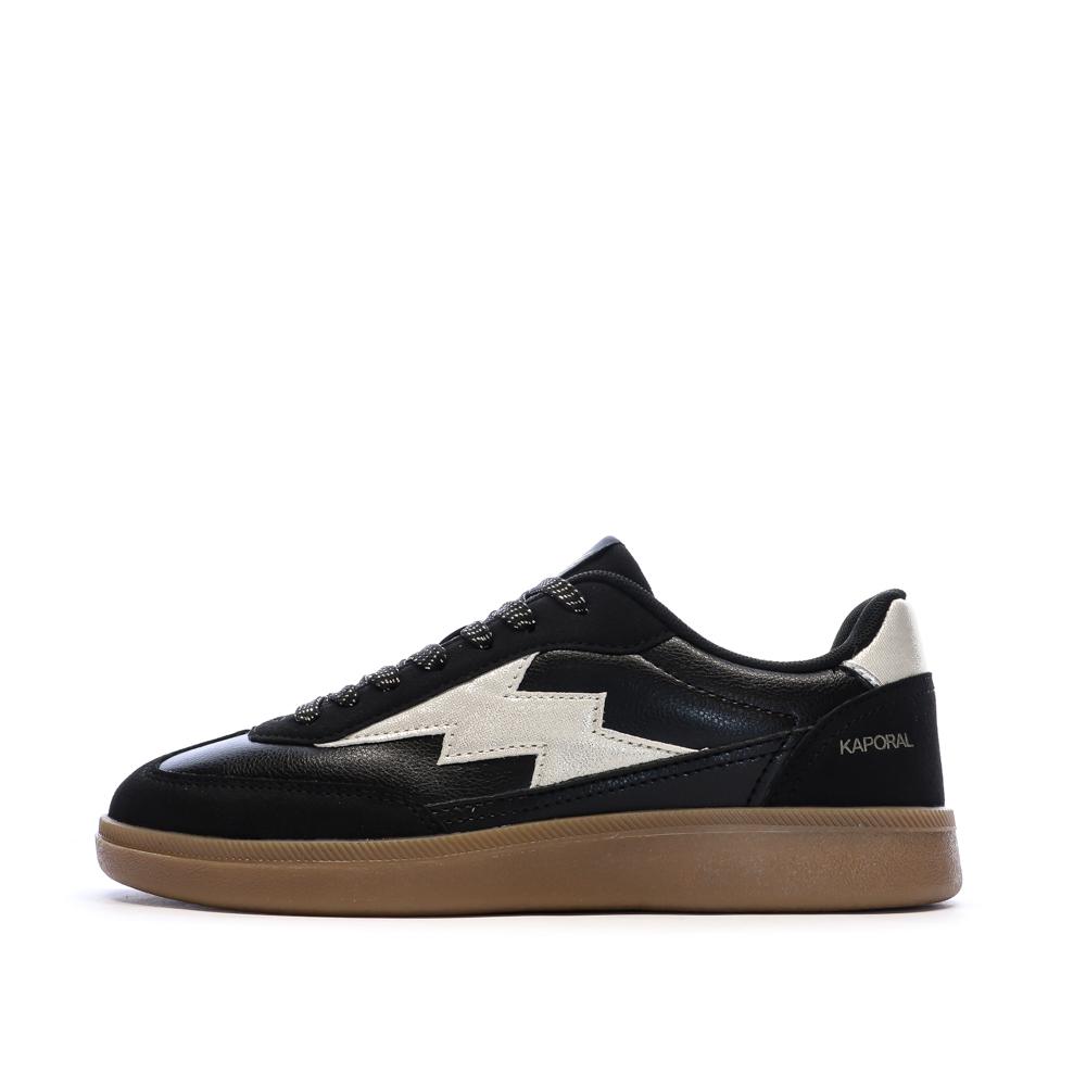Schwarze Damen-Sneaker Kaporal Seven günstig