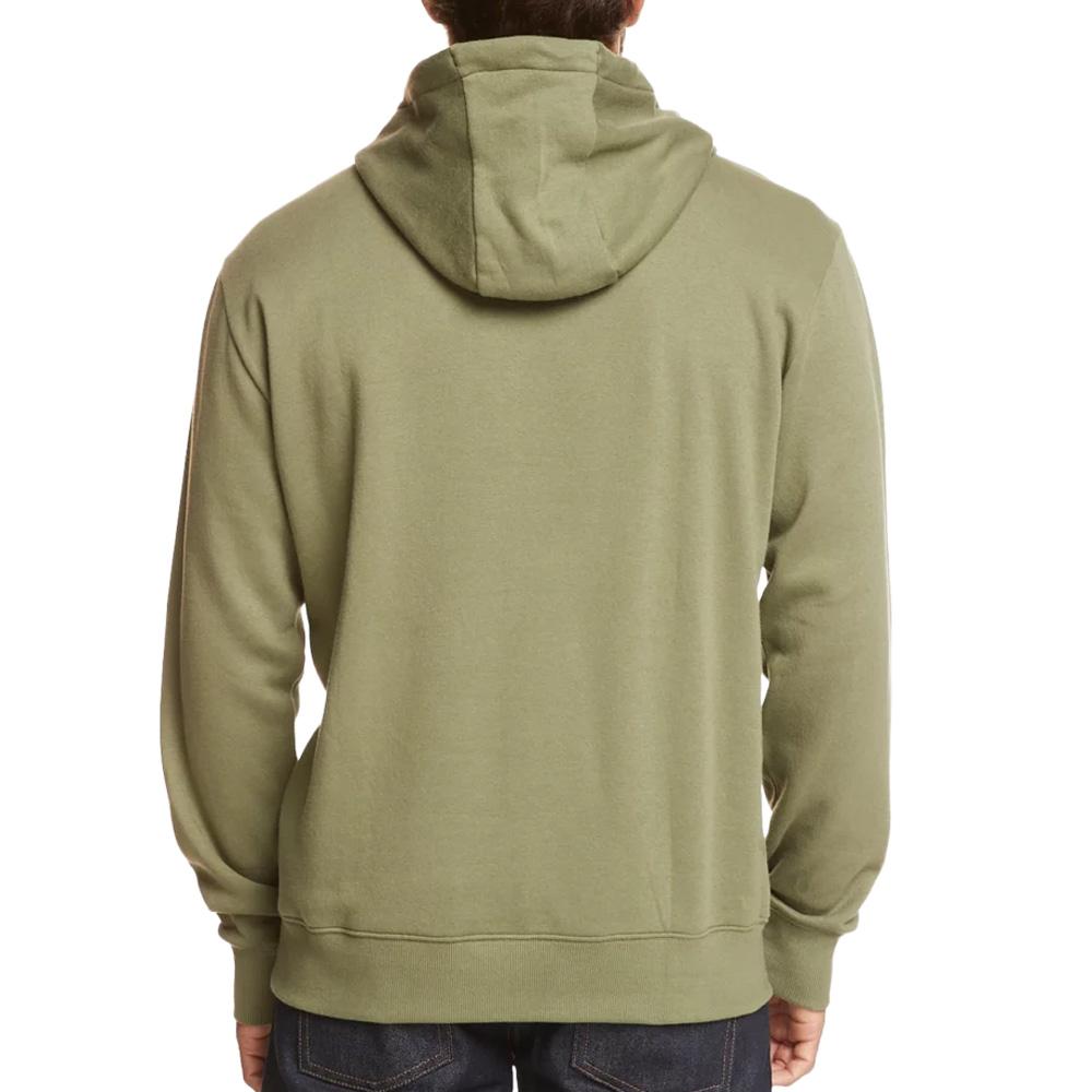 Quiksilver Circletrimhood Men’s Green Sweatshirt Photo of the Espace des Marques %store% store - view of %key%