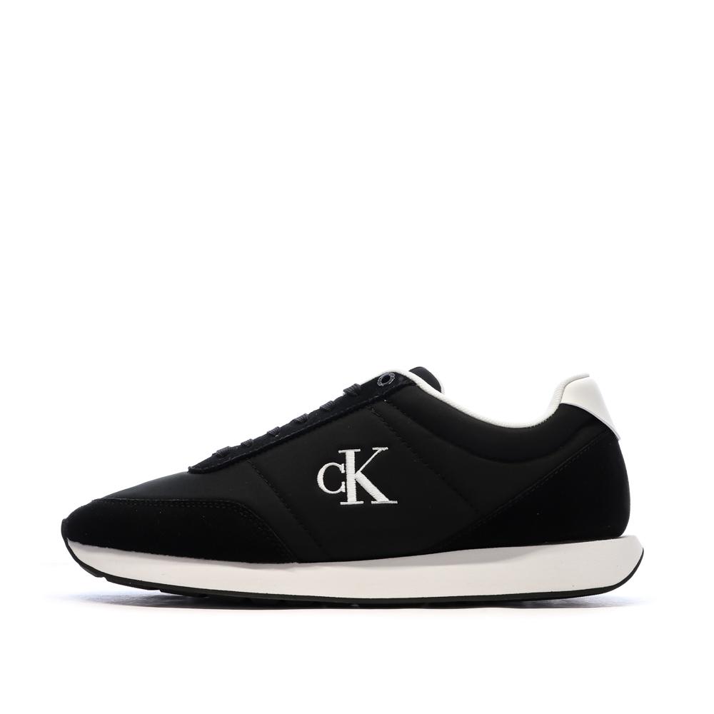 Baskets Noir Homme Calvin Klein Jeans Retro Runner vue 8