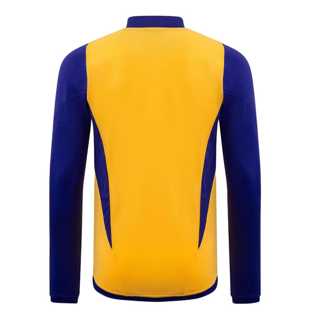 Real Madrid Training Sweat Yellow/Purple Men's Adidas 2023/2024 Photo of the Espace des Marques %store% store - view of %key%