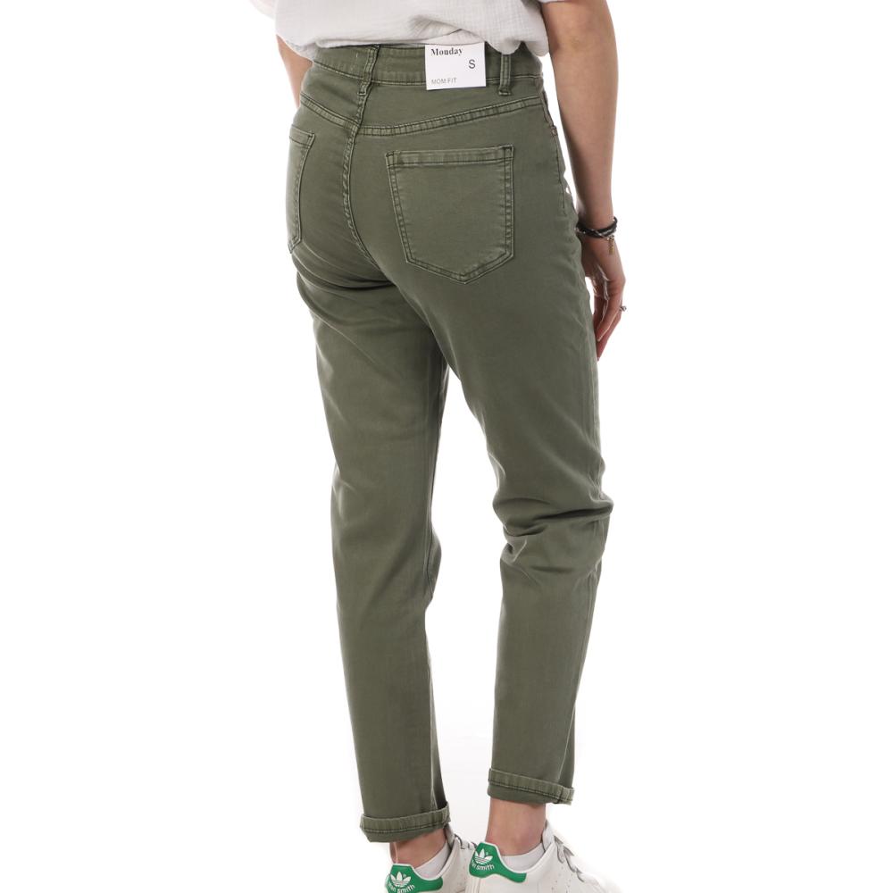 Monday Premium Women's Straight Khaki Jeans LW-348 Photo of the Espace des Marques %store% store - view of %key%