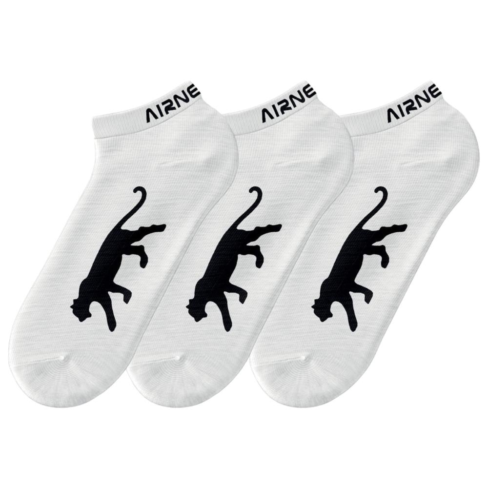 X3 Pares de Calcetines Blancos de Hombre Airness 1/214/96 barato