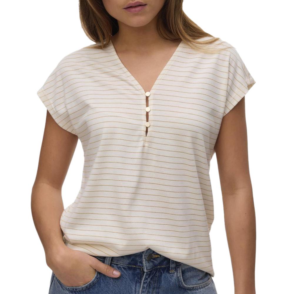 Camiseta Beige Mujer Vero Moda Balola barato