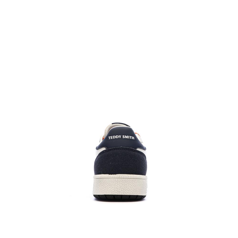 Zapatillas deportivas blancas y azul marino para hombre Teddy Smith 120597 ver 3