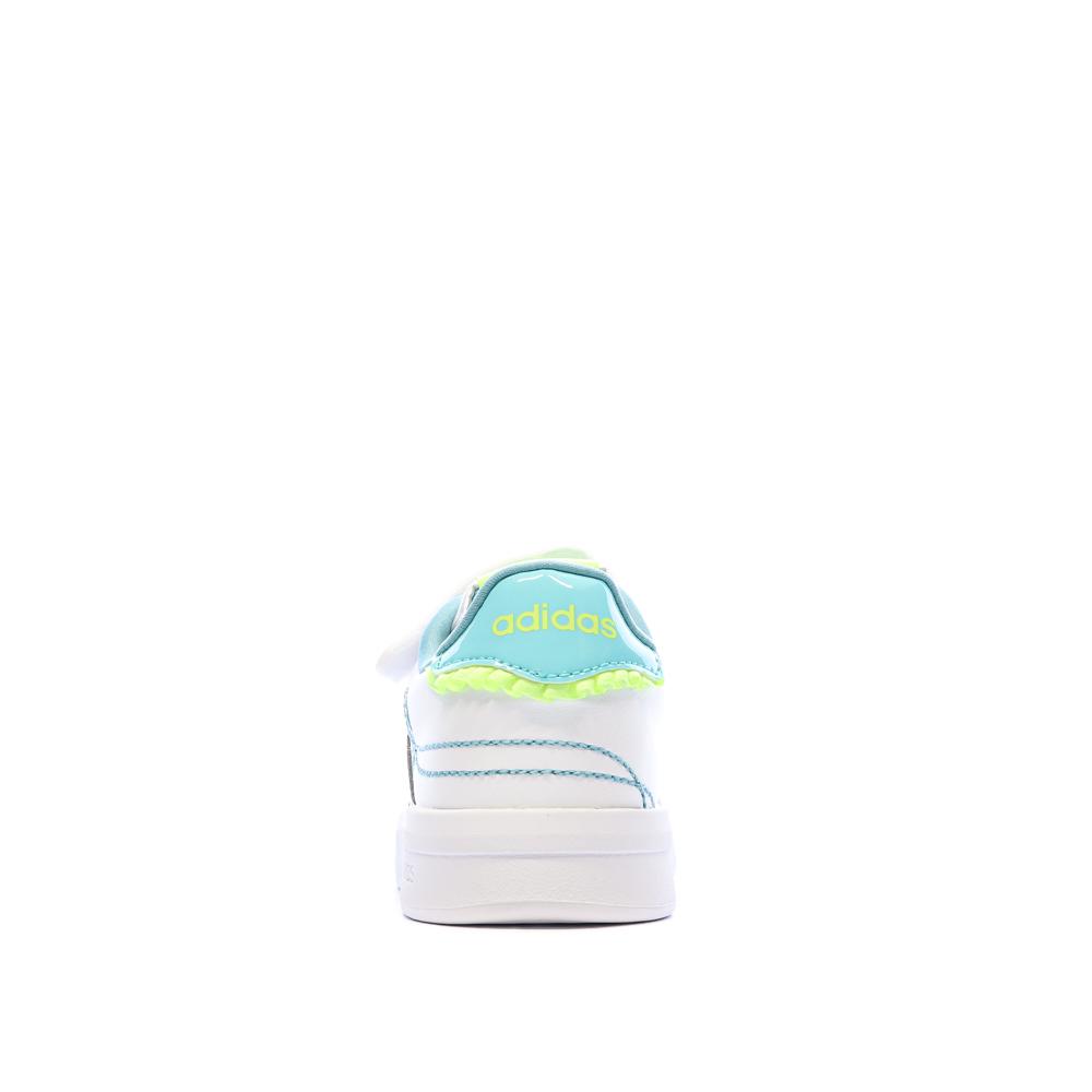 Zapatillas blancas para niña Adidas Grand Court 3.0 Girls ver 3