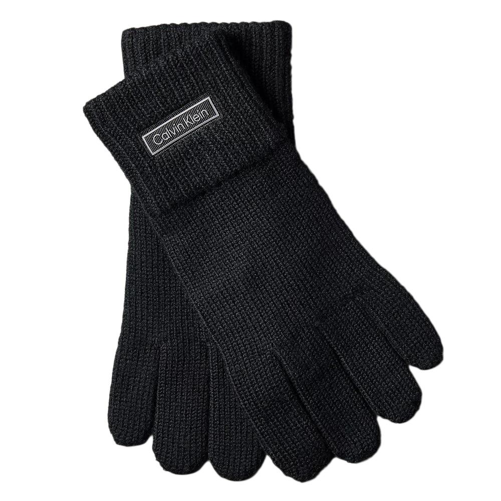 Handschuhe Schwarz Männlich Calvin Klein Jeans Patch günstig