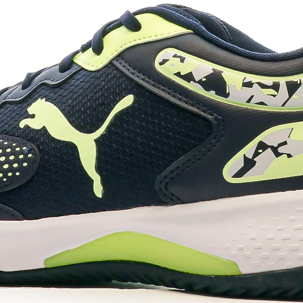 Padel Shoes Black/Yellow Men's Puma Solarcourt Photo of the Espace des Marques %store% store - view of %key%