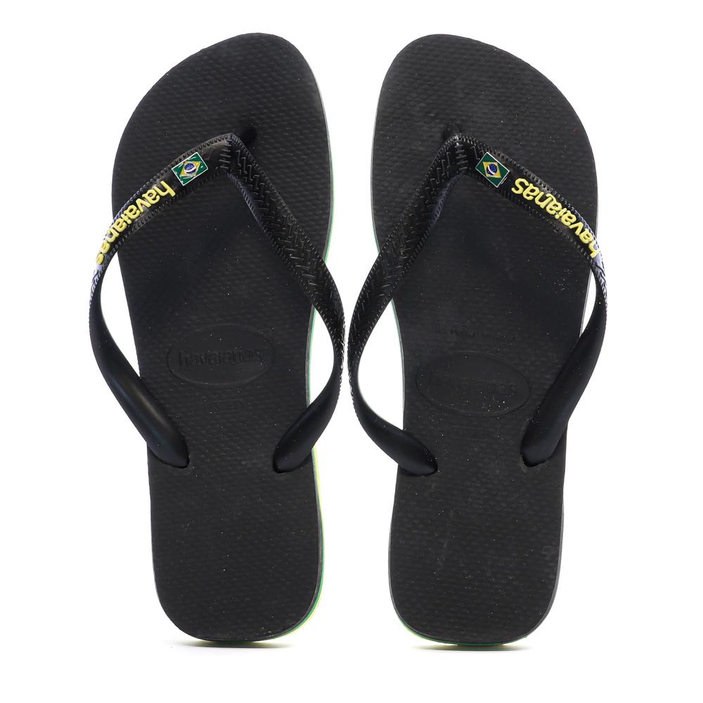 Havaianas Brasil Layers Men’s Black Flip-Flops Photo of the Espace des Marques %store% store - view of %key%