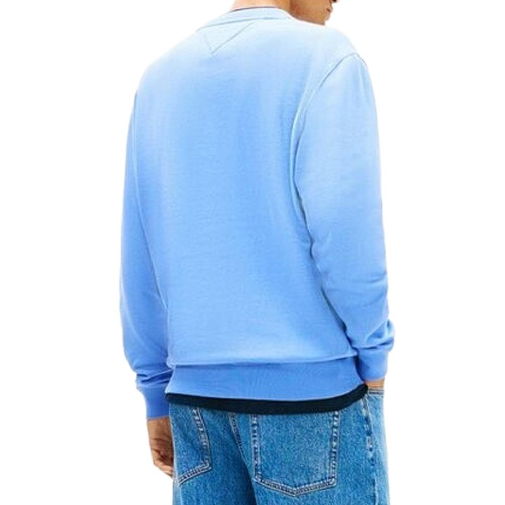 Blaues Herren-Sweatshirt „Reg Flag Crews“ von Tommy Hilfiger Ansicht 2