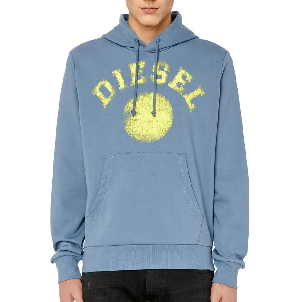 Sweatshirt Blau Herren Diesel Felpa günstig